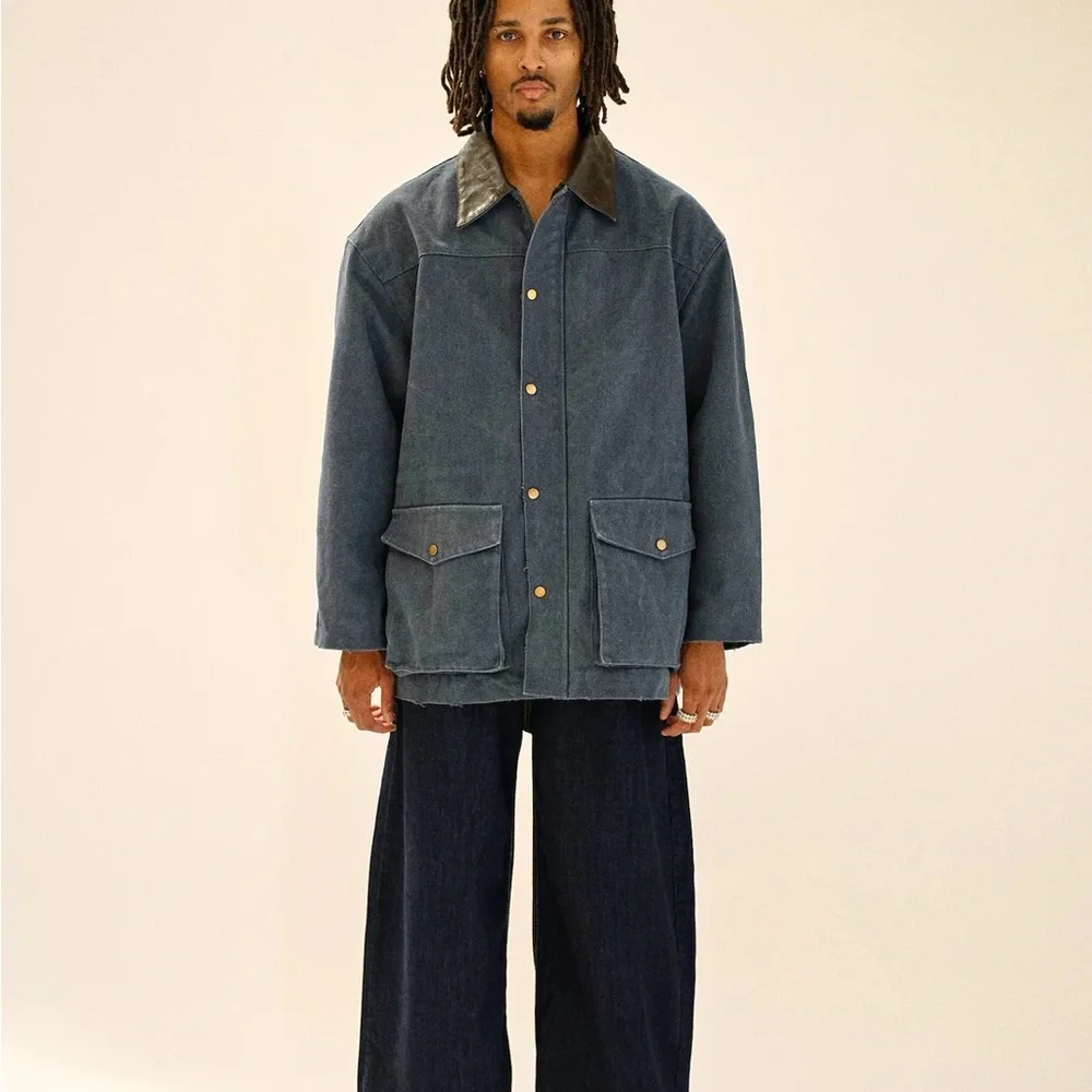 Beaulares designer wrangler Jacket with Contrast Collar - Picture 1 of 7